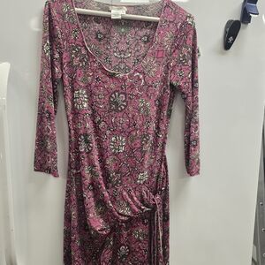 Floral Pink Dress Sophie Max XS
